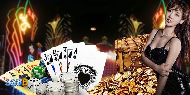 338B Card Games - Baccarat with Player, Banker, and Tie
